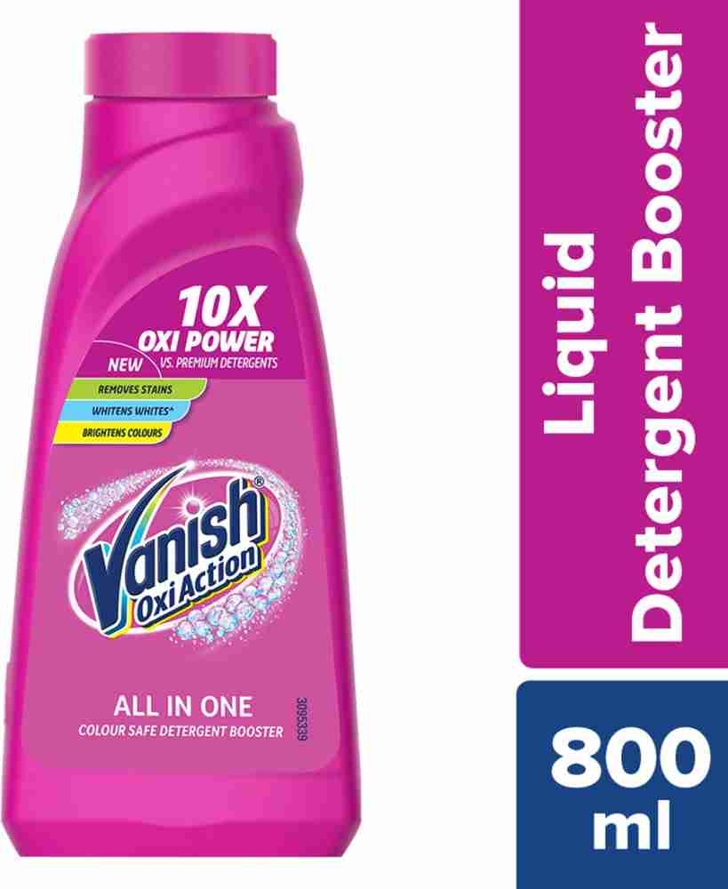 Vanish Oxi Action White Chlorine Bleach Free Detergent - Powder Detergent  Booster, 100 g
