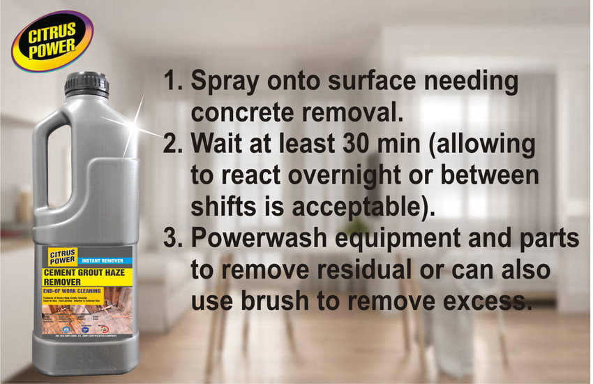 Grout stain shop remover
