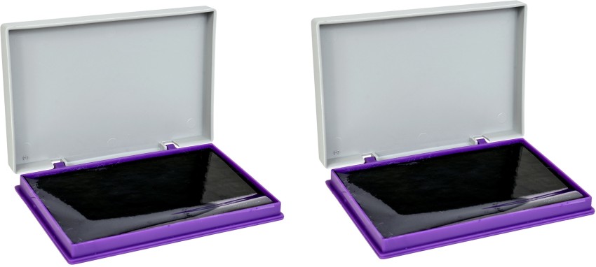 Fateh Stamp pad ( Thumb Print ink pad ) Violet - Ink Stamp  Pad