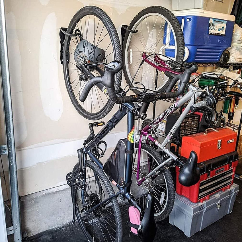 Outdoor wall mounted bike 2025 rack