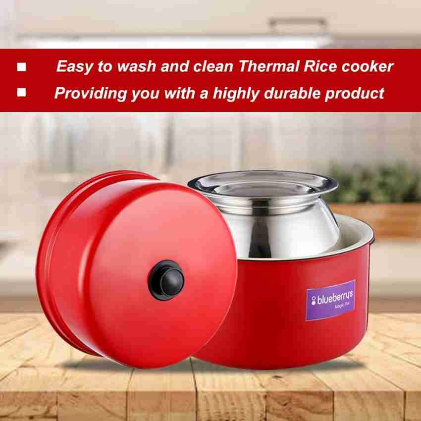 Bothyi Aluminum Canner Cooker Rice Cooker Travel for All Hob Types  Multifunction Aluminum Alloy Classic Cooker Pressure Canner for Camping, 