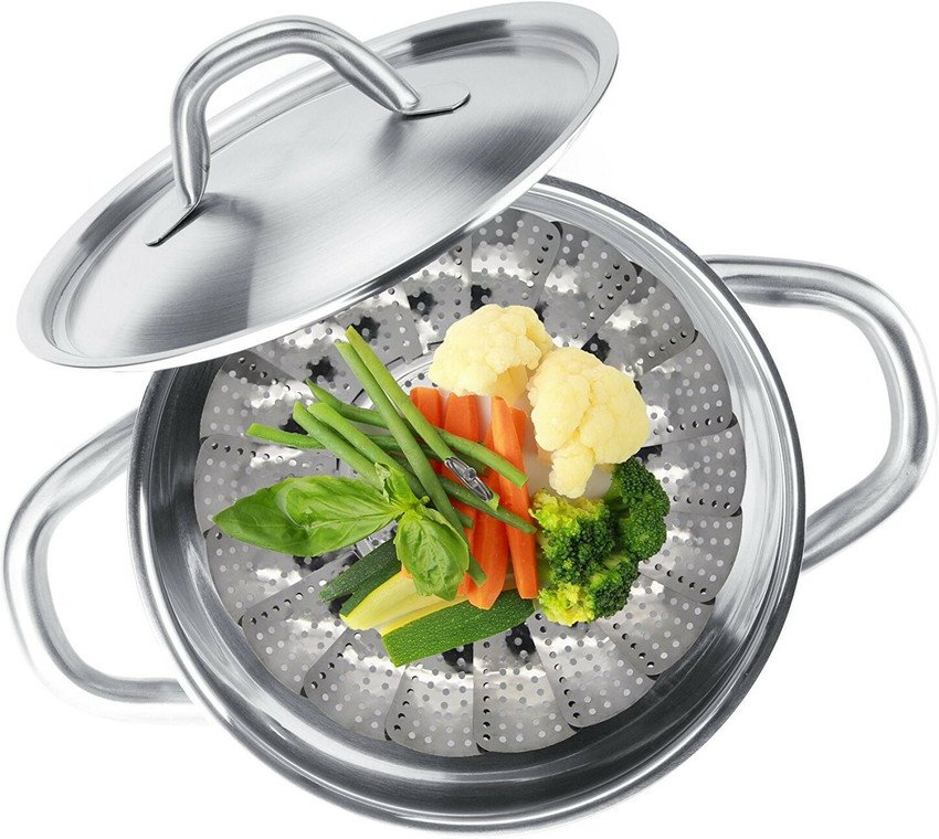 SYGA 100 Stainless Steel Vegetable Steamer Basket Insert for