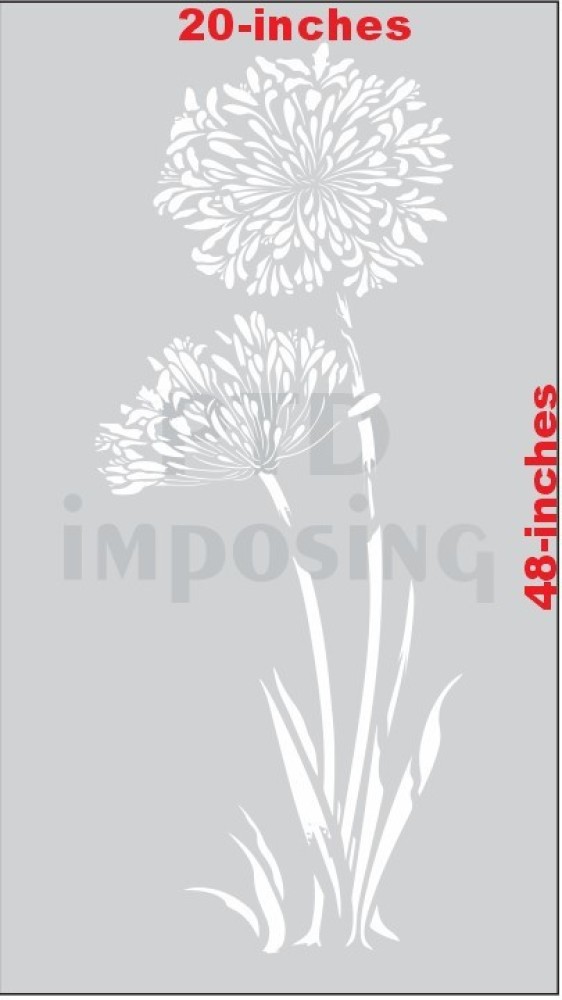 Reusable Flowers Stencils (3 Pack) | Spring Collection