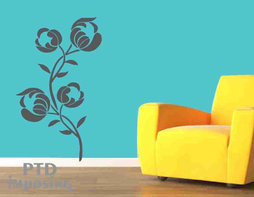 Agapanthus Flower Wall STENCIL Home Decor Large Wall Stencils for painting  10001