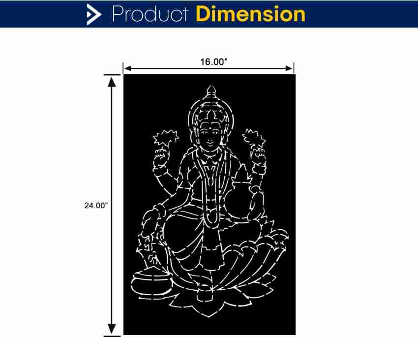 Devi Mandala Stencil & Free Bonus Stencil