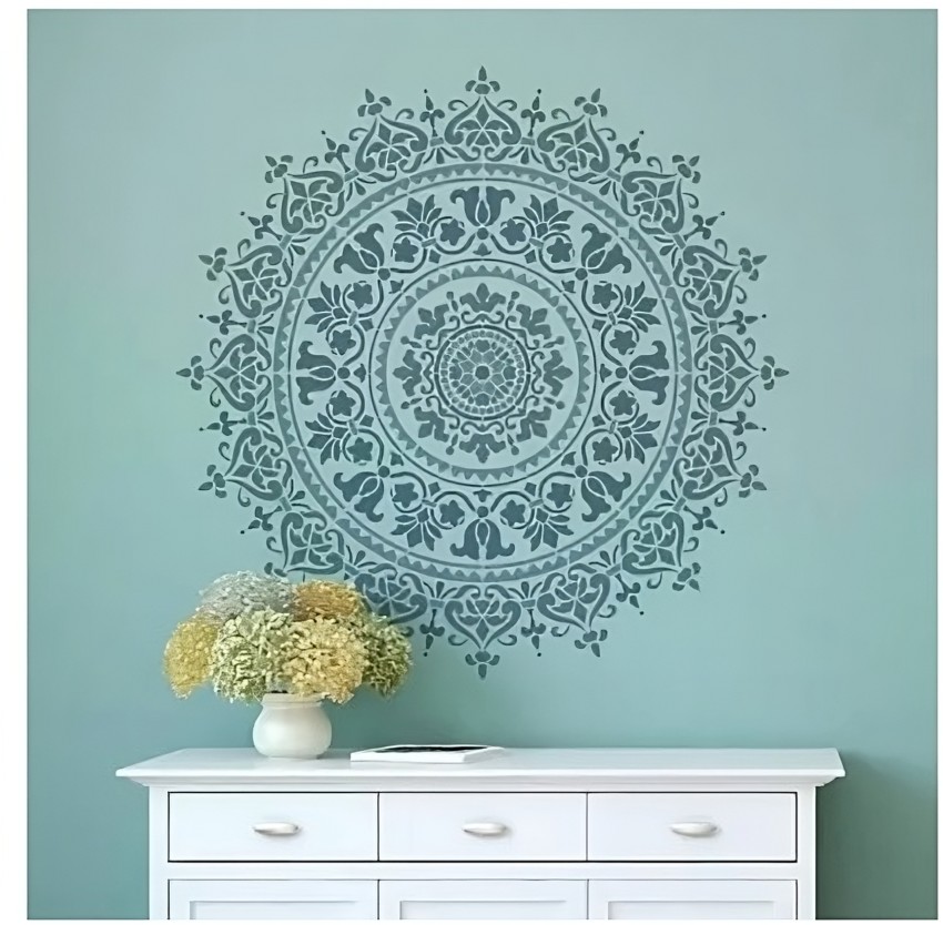 Kayra Decor Mandala Design Stencils For Wall Painting KDS36060