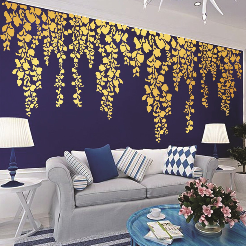 JAZZIKA Wall Stencils Pack of 1 Size 24X40 Inch Nature Theme