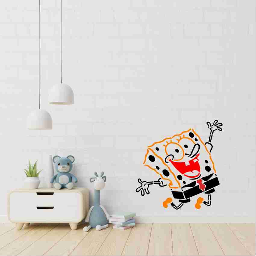 Kayra Decor SpongeBob Cartoon Kids Room Wall Stencil KD KDS1063 Size 12x12 Inch Stencil Price in India Buy Kayra Decor SpongeBob Cartoon Kids Room Wall Stencil KD KDS1063 Size 12x12 Inch Stencil onlin...