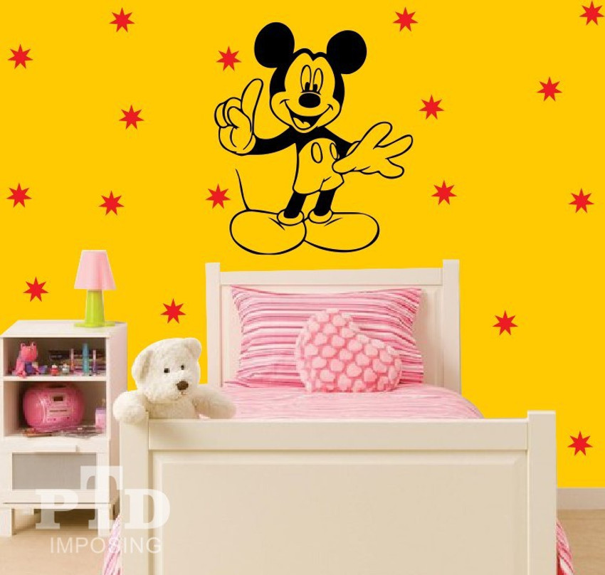 Mickey mouse wall painting hot sale
