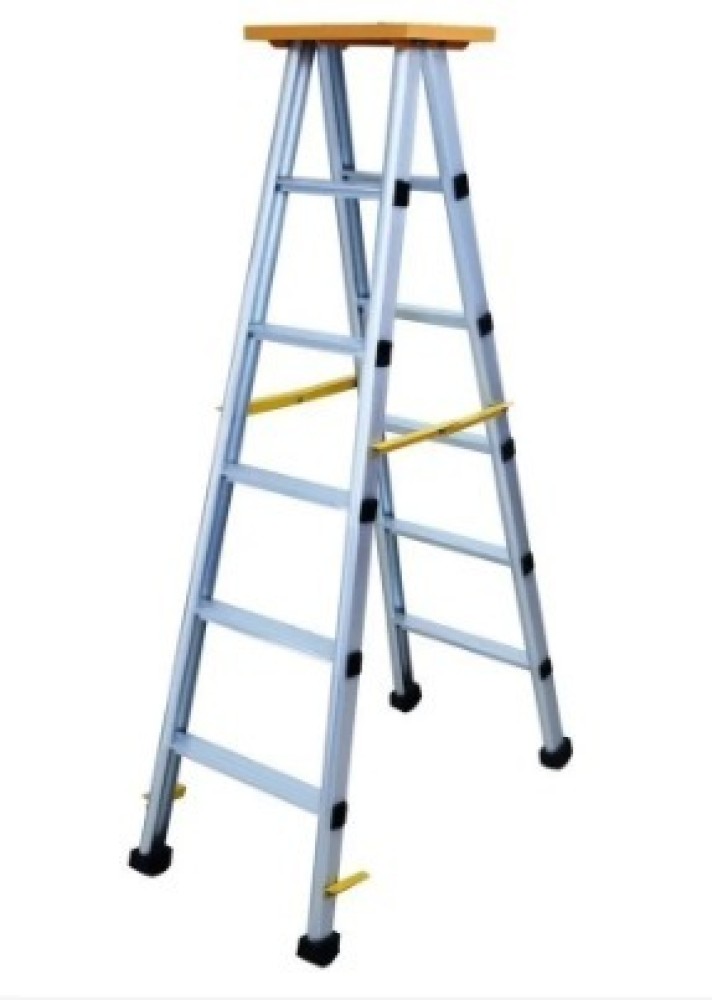 Supreme Ladder Foldable with 5 Steps | Durable Anti-Skid Aluminum