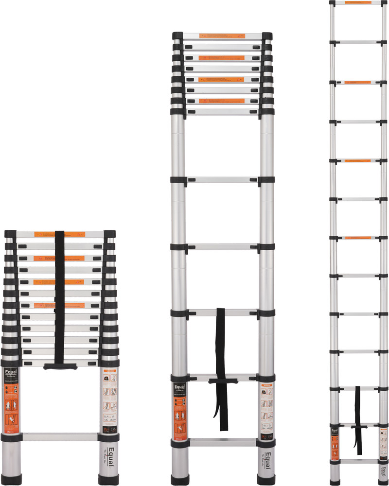 Folding outlet portable ladder