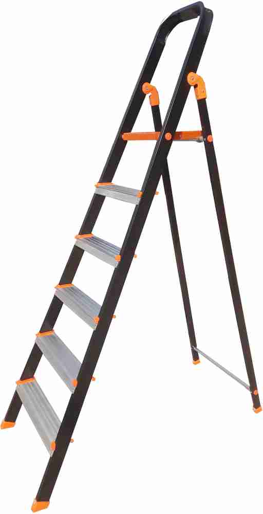 ALNICO Heavy Duty Hybrid 6 Step Aluminium Ladder Price in India