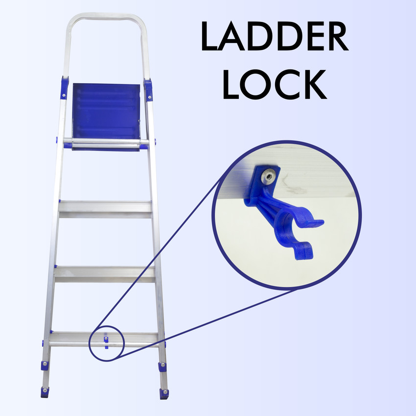 WEIRD WOLF Premium and Sturdy 4 STEP Aluminium Ladder Price in India Buy WEIRD WOLF Premium and Sturdy 4 STEP Aluminium Ladder online at Flipkart