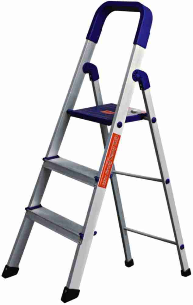 Flipkart SmartBuy 6 Step Dual Purpose Aluminium Ladder Price in India - Buy  Flipkart SmartBuy 6 Step Dual Purpose Aluminium Ladder online at