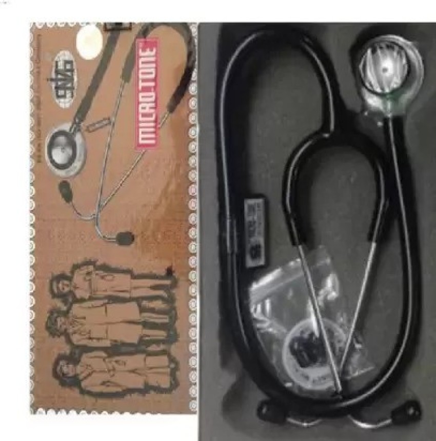 Microtone Stethoscope (BLACK)