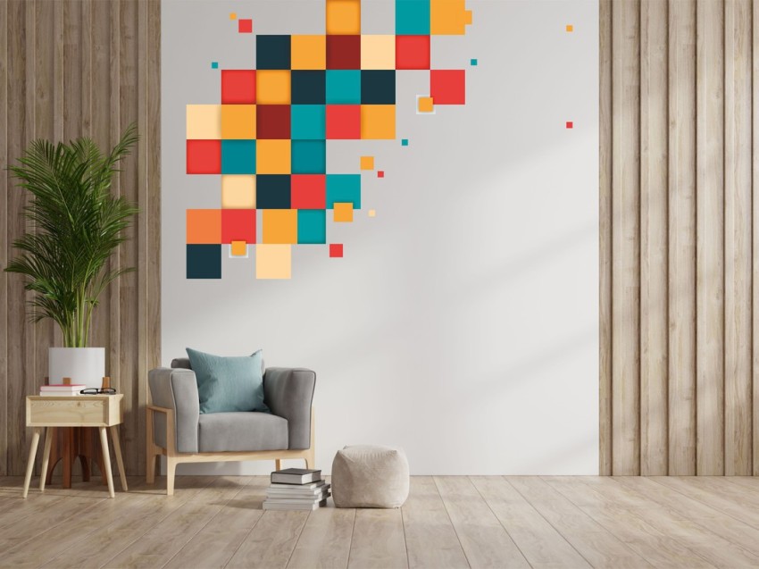 beyond studio store 60 cm Home Decorative Wall Art abstract pattern wall art  design 02 Self Adhesive Sticker Price in India - Buy beyond studio store 60  cm Home Decorative Wall Art