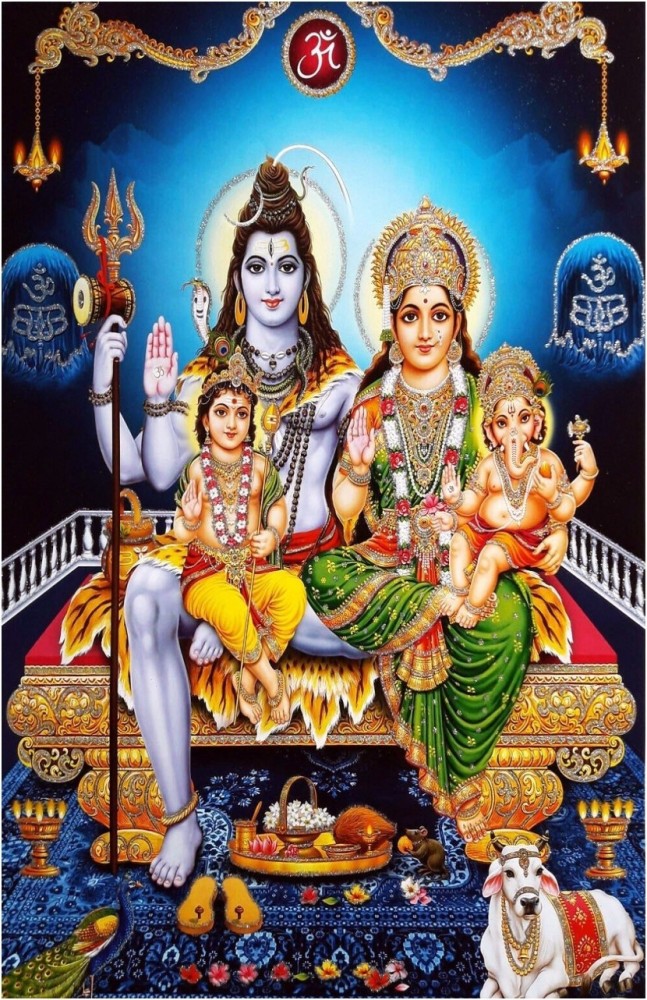 447 Lord Shiva Parvati Ganesh Images Stock Photos  Vectors  Shutterstock