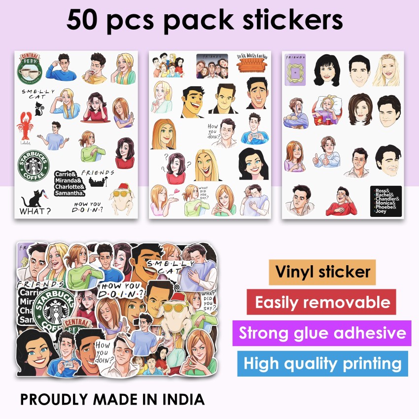 CLICKEDIN 4.318 cm Cool Black Pink Stickers For Laptop, bottle, Coffe Mug,  Book, etc Self Adhesive Sticker Price in India - Buy CLICKEDIN 4.318 cm  Cool Black Pink Stickers For Laptop, bottle