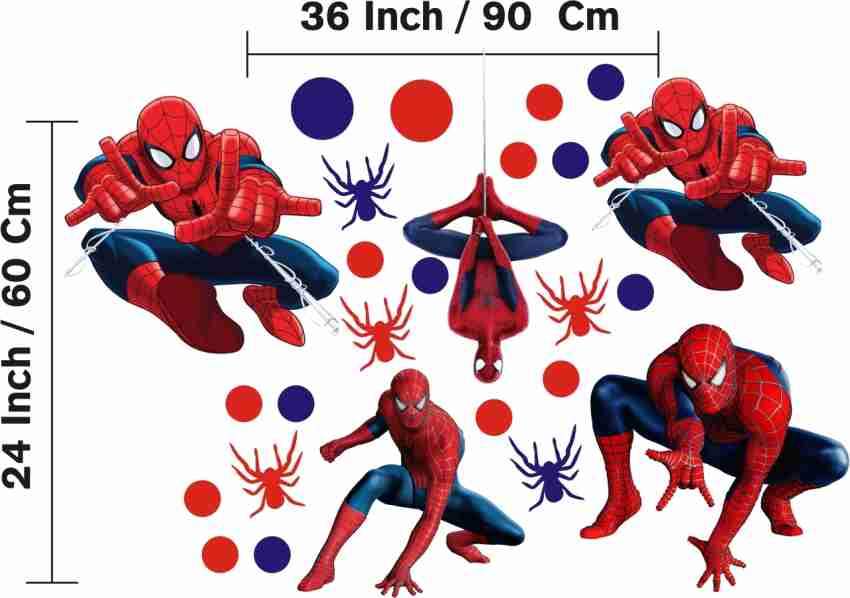 Design Decor 24 inch Spider Man Wall Sticker For kids Room