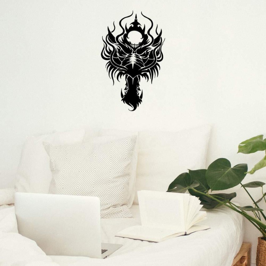 Xskin 29 cm Tribal Dragon57 Wall Decals, Easy to Apply and Remove