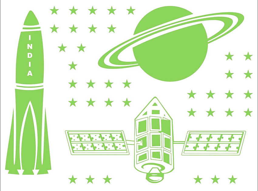 Roof sticker top