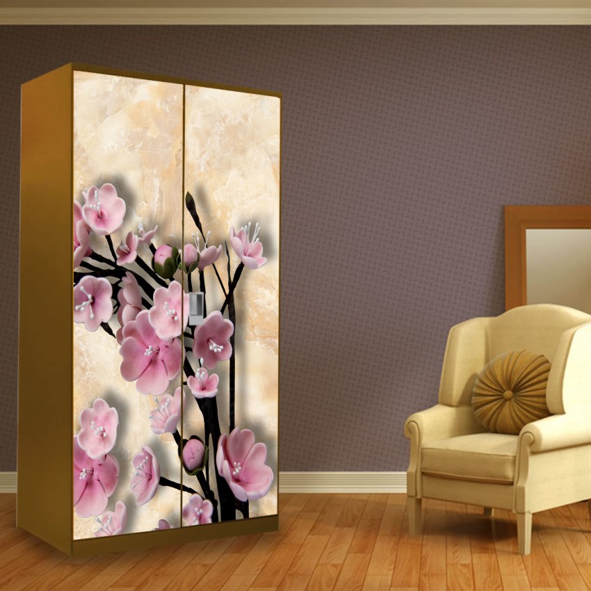 Buy WallWear Almirah Stickers | Self Adhesive Almirah Door Sticker |  Wallpapers & Wall Stickers for Home Wardrobe Doors | Almirah Cover Size  (213x99)cm |Pack of One Online at Best Prices in