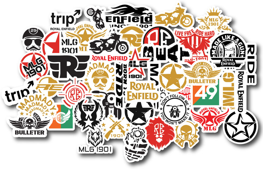 Royal enfield stickers hot sale flipkart