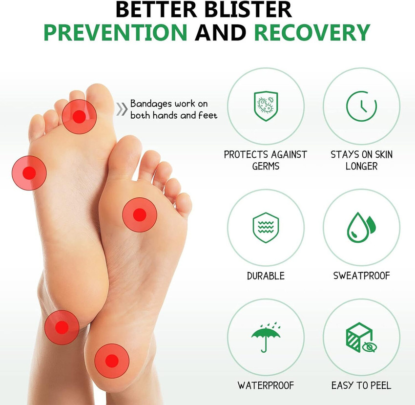 Invisible heel clearance protectors