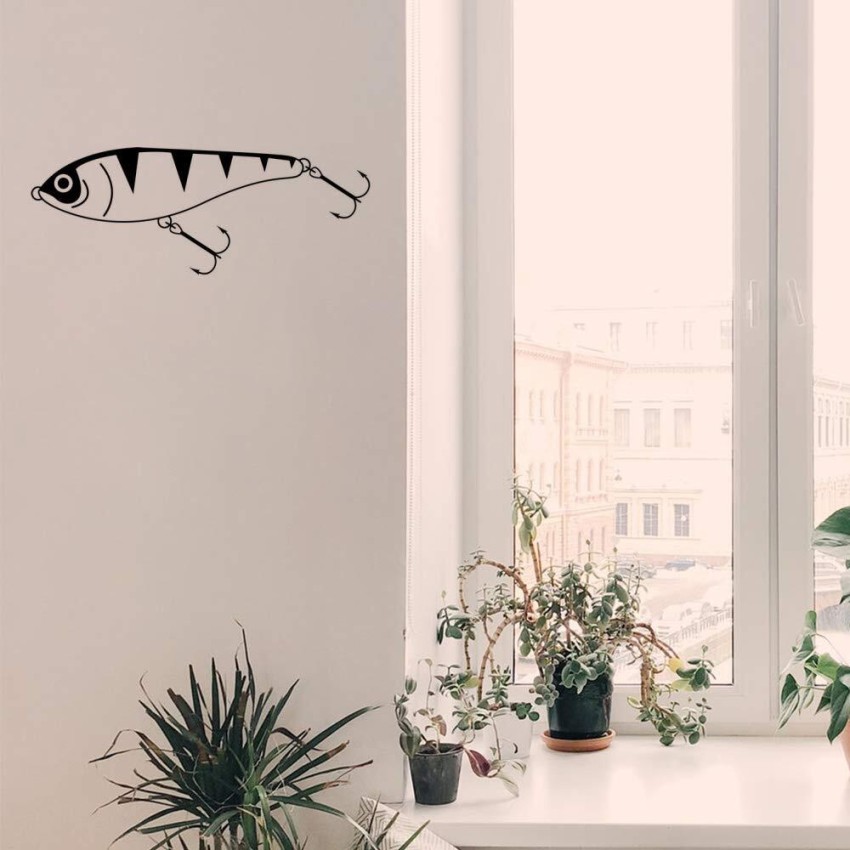 Xskin 29 cm Lure Bait Hook Fish Fishing3 Wall Decals Easy to Apply Self  Adhesive Sticker Price in India - Buy Xskin 29 cm Lure Bait Hook Fish  Fishing3 Wall Decals Easy