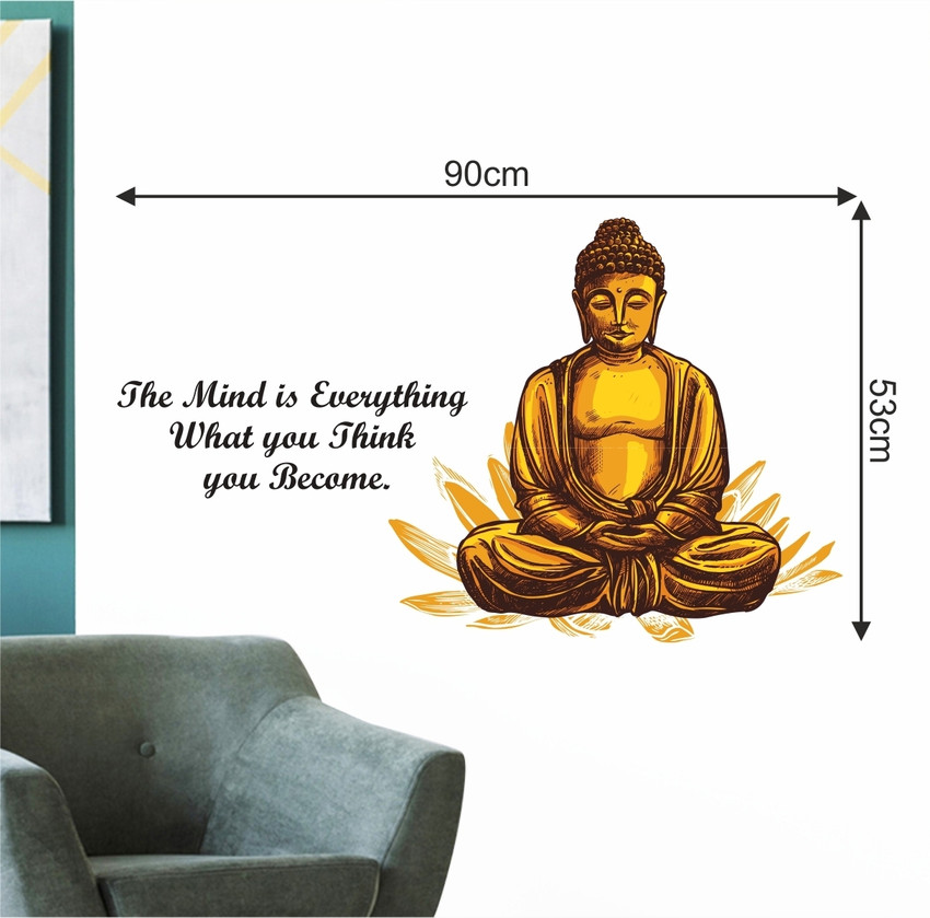 Buddha Vinyl Quotes Buddha Quote Sticker Vinyl Wall Art Bed Bath