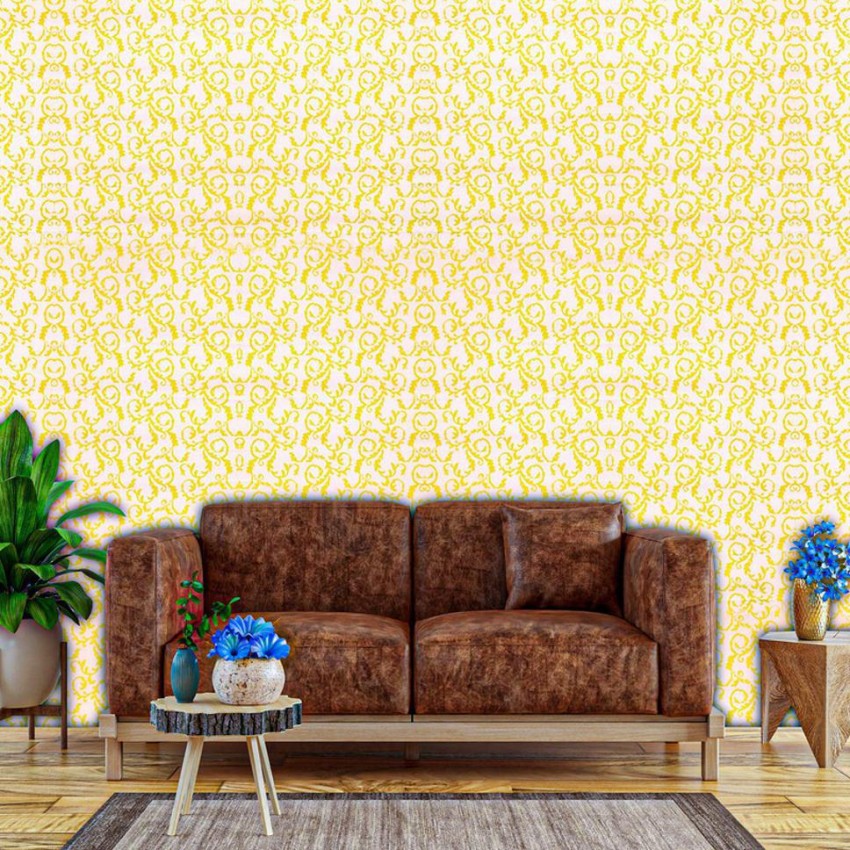 Yellow Petunia Removable Wallpaper  Wallflorashopcom