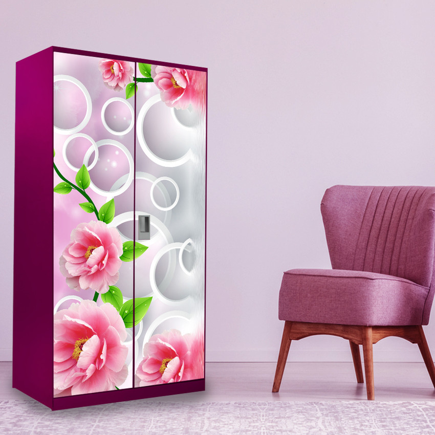 Flower printed new arrivals almirah