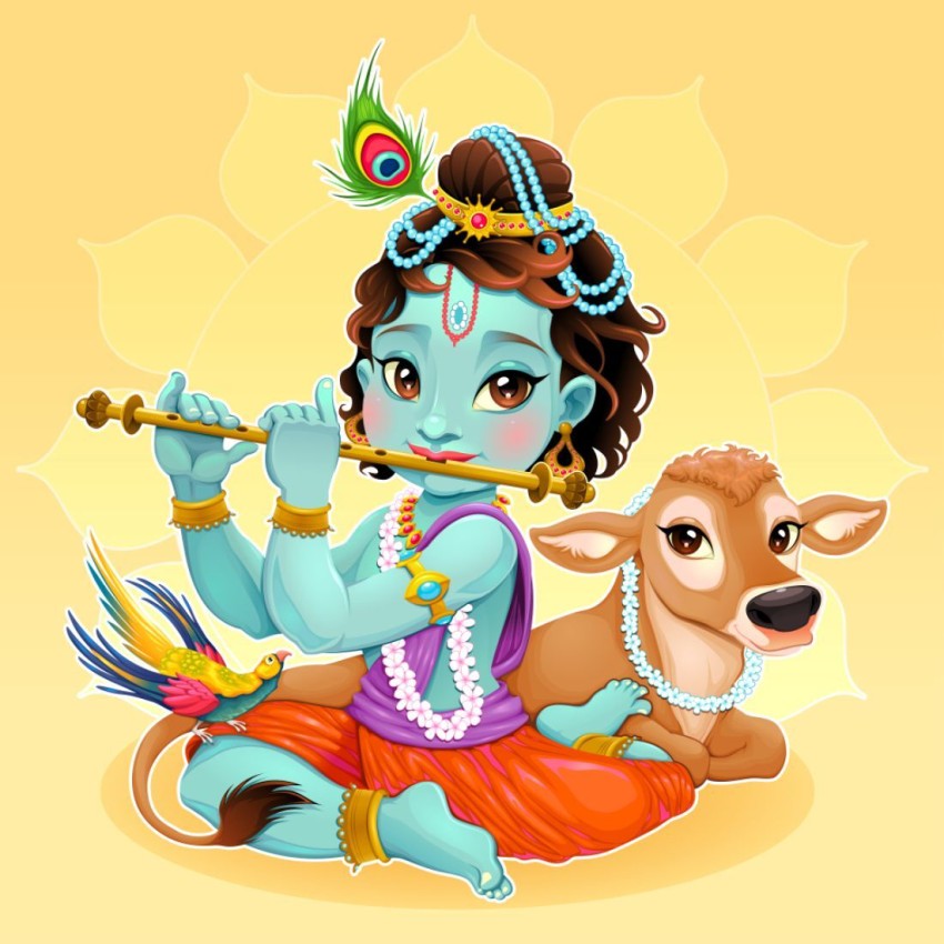 radha krishna clipart house