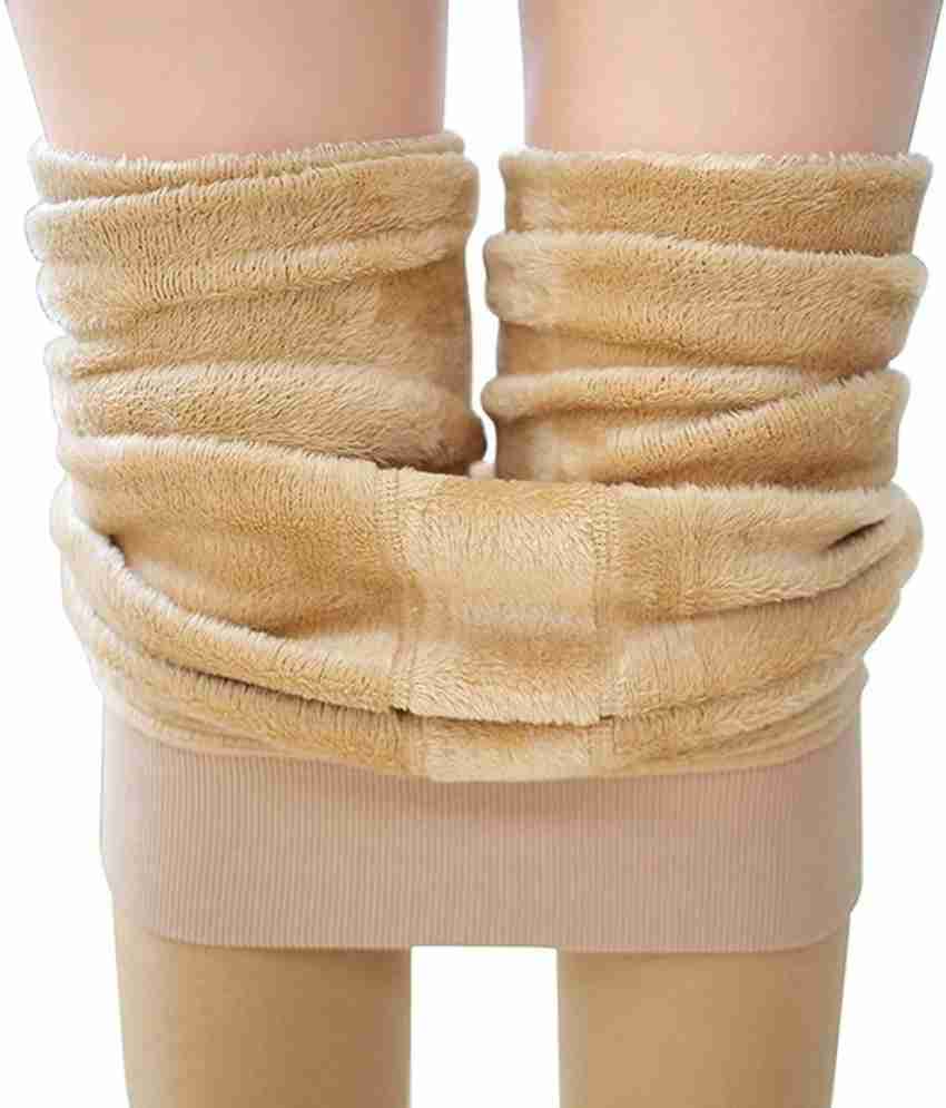 Buy GOLDEN GIRL Women Fleece Lined Warm Stockings