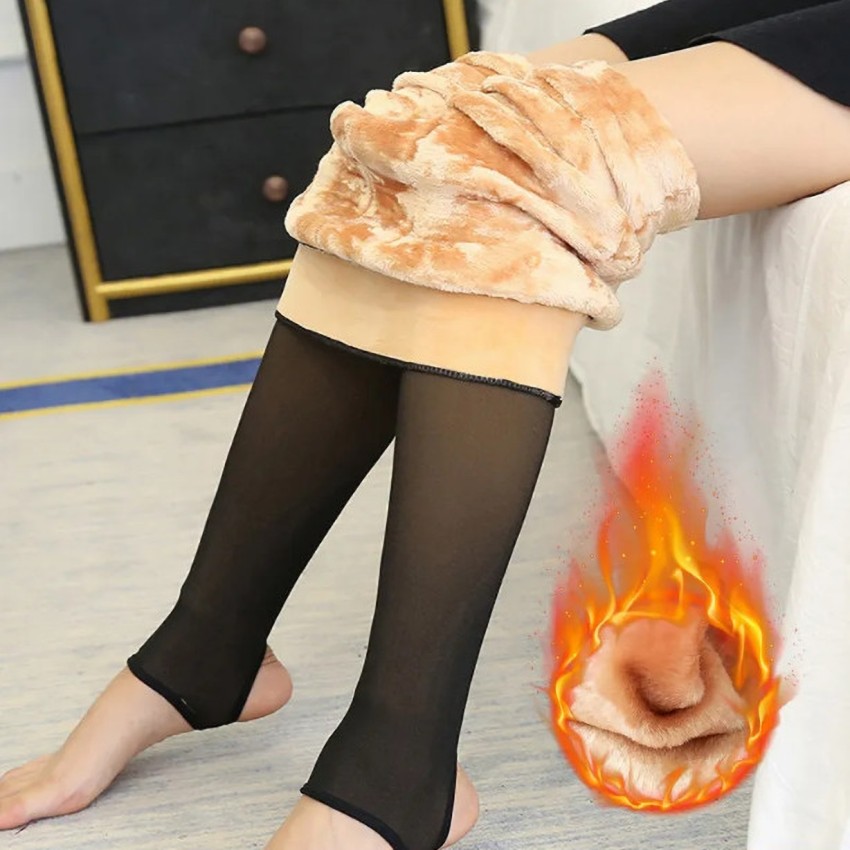 Buy ShopOlica Fleece Lined Leggings Women Warm Thick Tights
