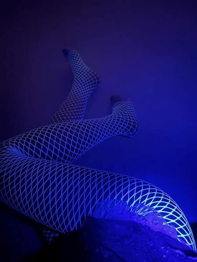 Light up fishnet stockings sales
