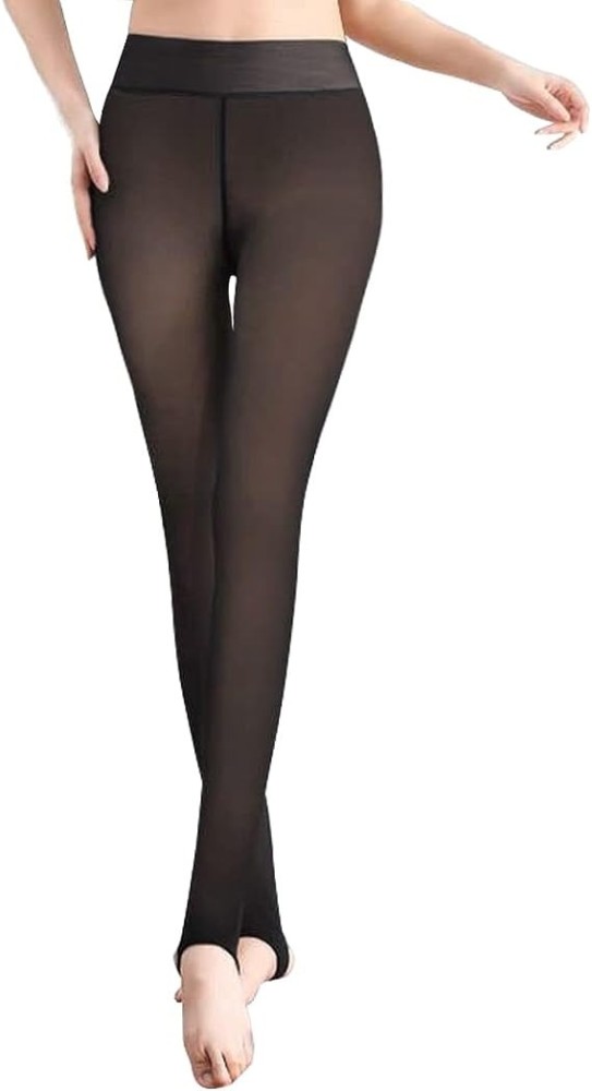 Buy ogimi - ohh Give me Fleece Lined Tights For Women Sheer