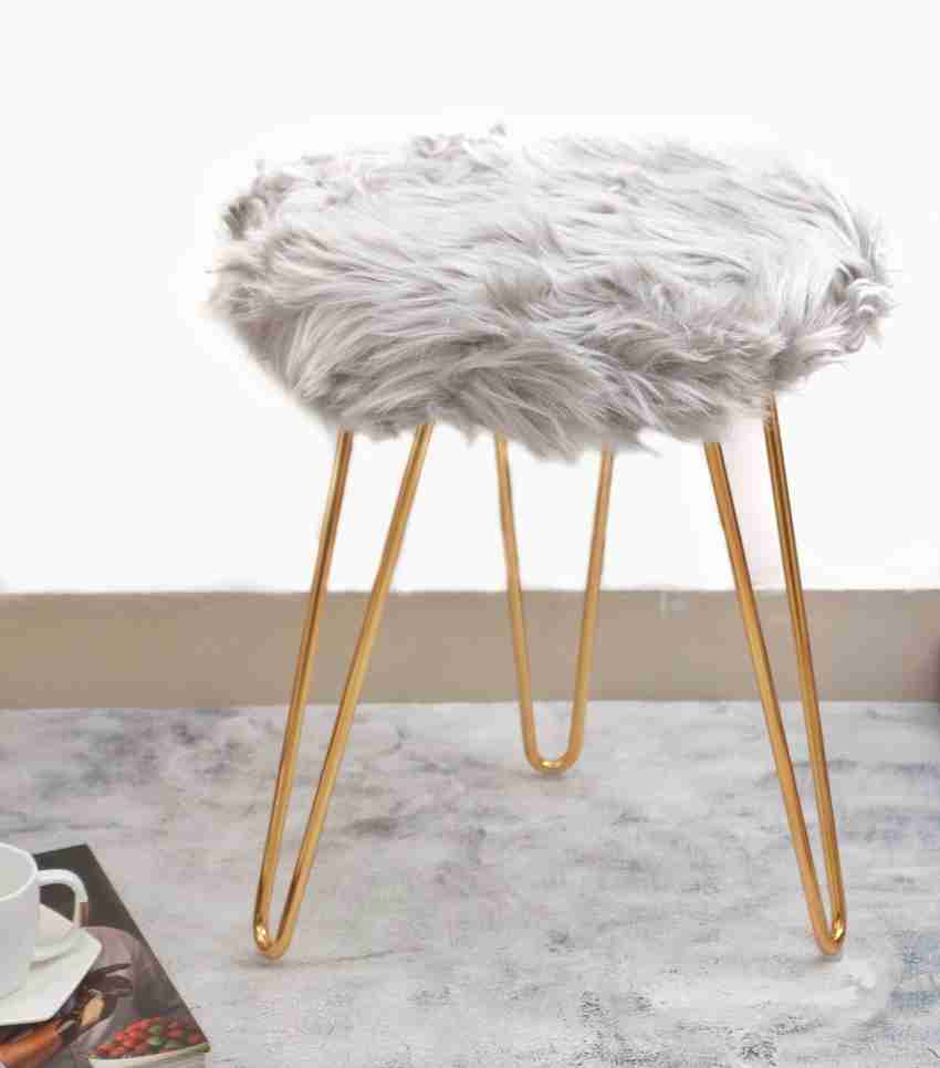 Fur stool top