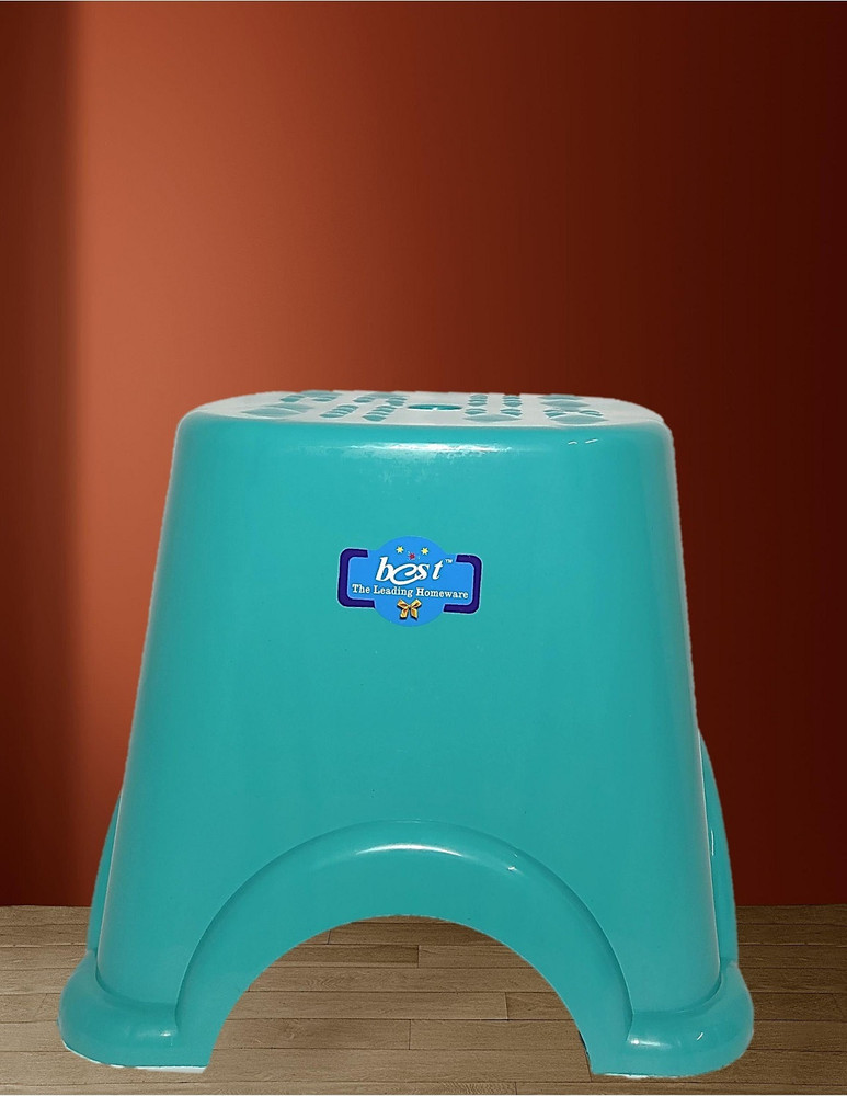 karan plastic hub Anti Skid Design Plastic Stool for Bathroom