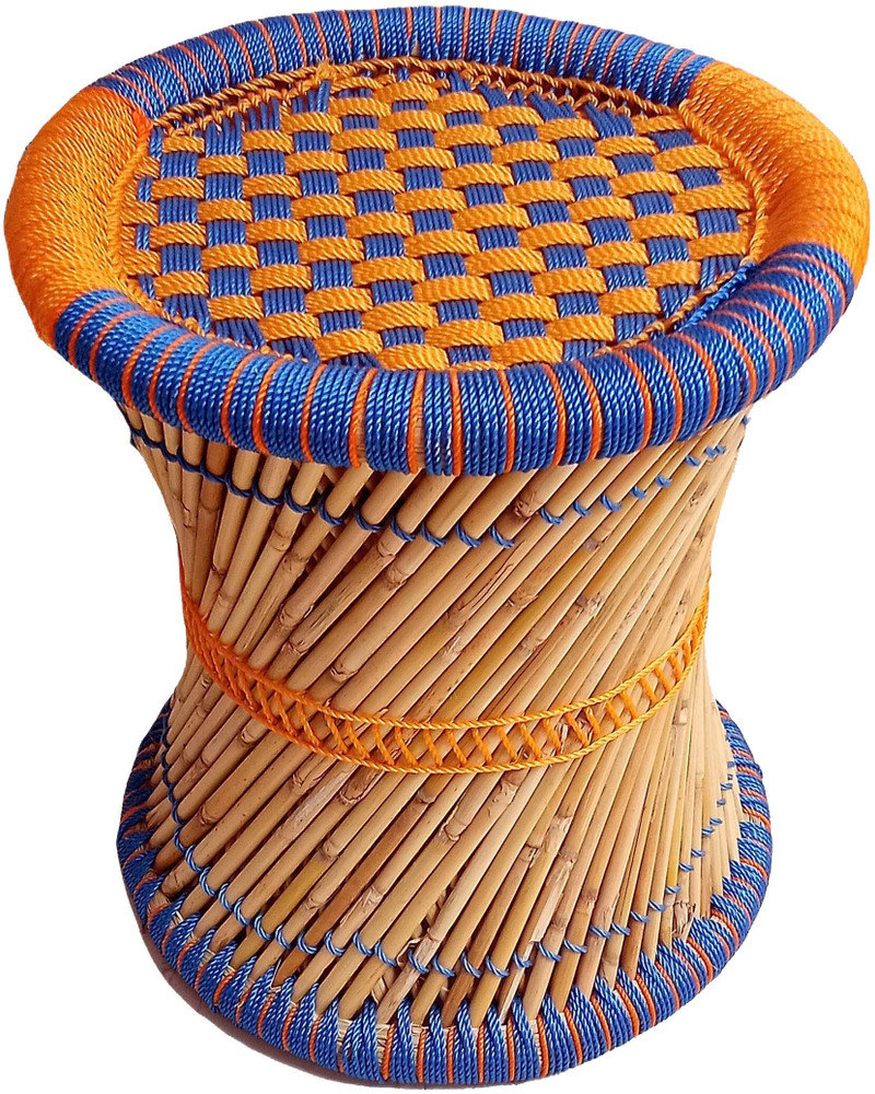 RCLV Handmade Bamboo stool for Home Office Size 15X16 Outdoor