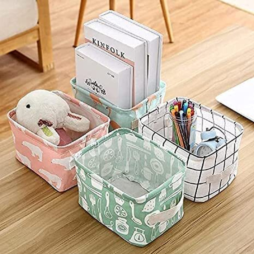 ZWINKO Cotton New Laundry Basket Collapsible Organizer for Dirty