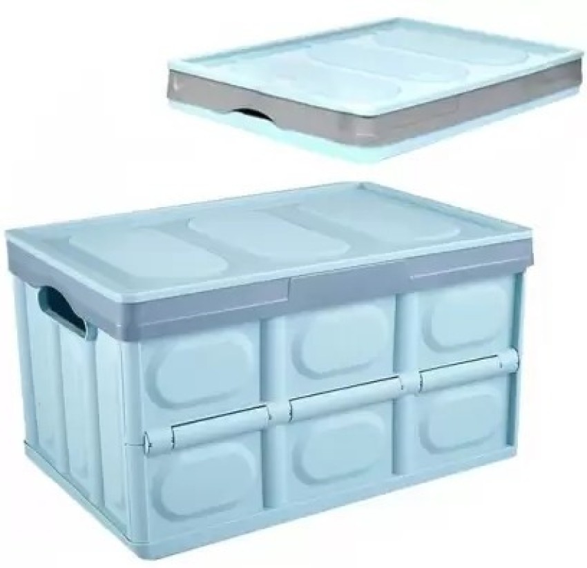  Storage Bins with Lids Foldable Storage Baskets