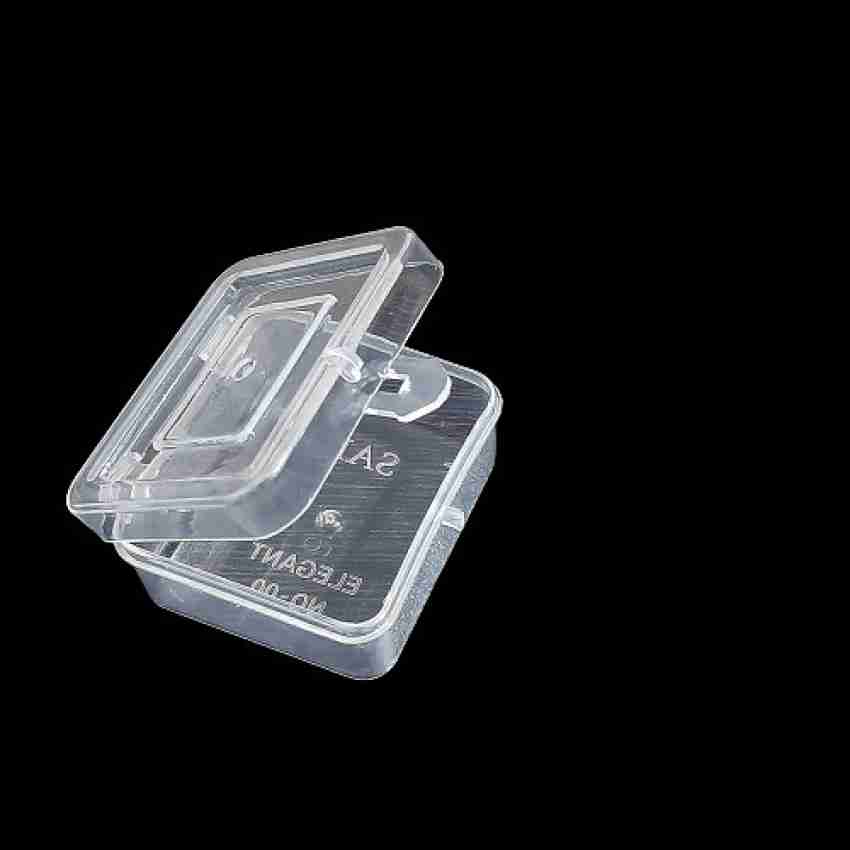 Pranavi Small Tiny Containers Plastic Clear Box with Screw lid 10 ml Pack  of 12 Round Storage Box Price in India - Buy Pranavi Small Tiny Containers  Plastic Clear Box with Screw