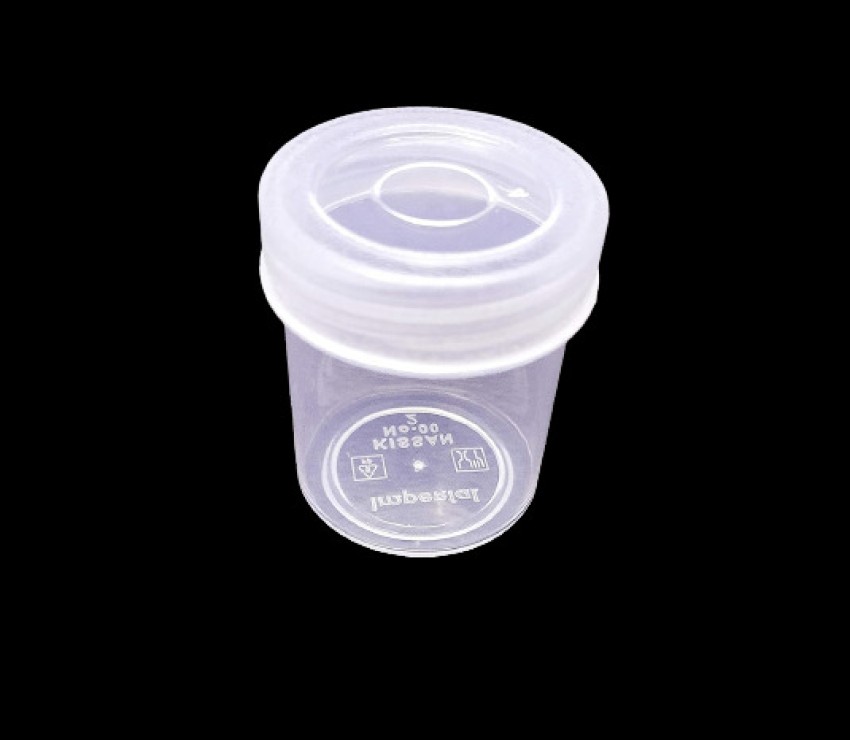 Clear Small Storage Boxes & Lids, 6.5 x 3 Inches, 3 Pack