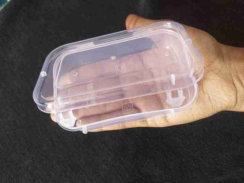  Wotermly 12 Pcs Small Clear Containers with Lids Small