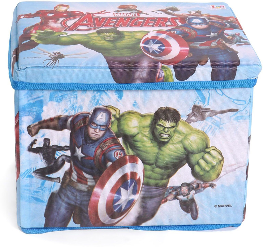 Avengers wooden sales toy box