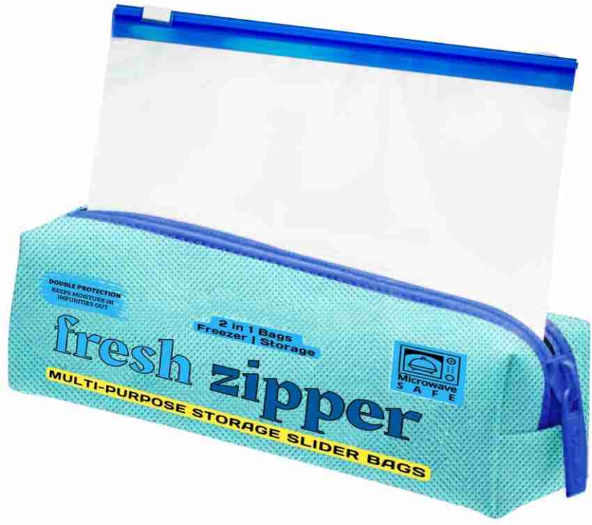 Fresh Zipper Multi-Purpose Storage Slider Bags, Size : Large (10 x 12  Inch), Plastic Storage Pouch Price in India - Buy Fresh Zipper  Multi-Purpose Storage Slider Bags