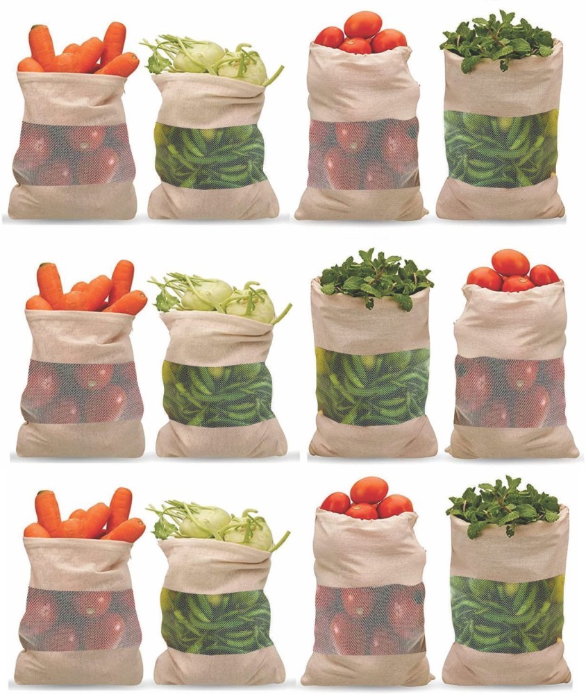 Shalimar Reusable Vegetable Fridge Bag / Multipurpose Bag - Pack