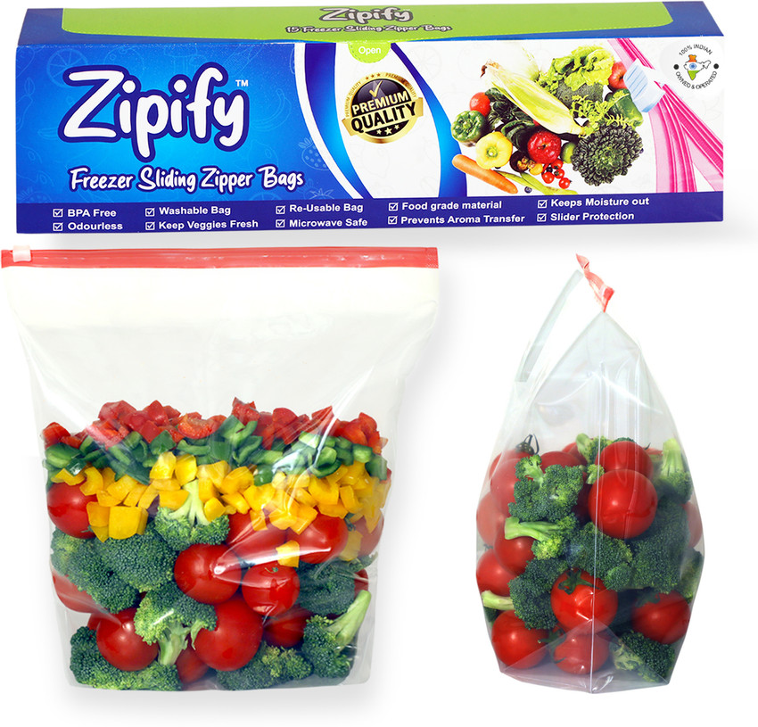 Zip pouch bags for vegetables cheap