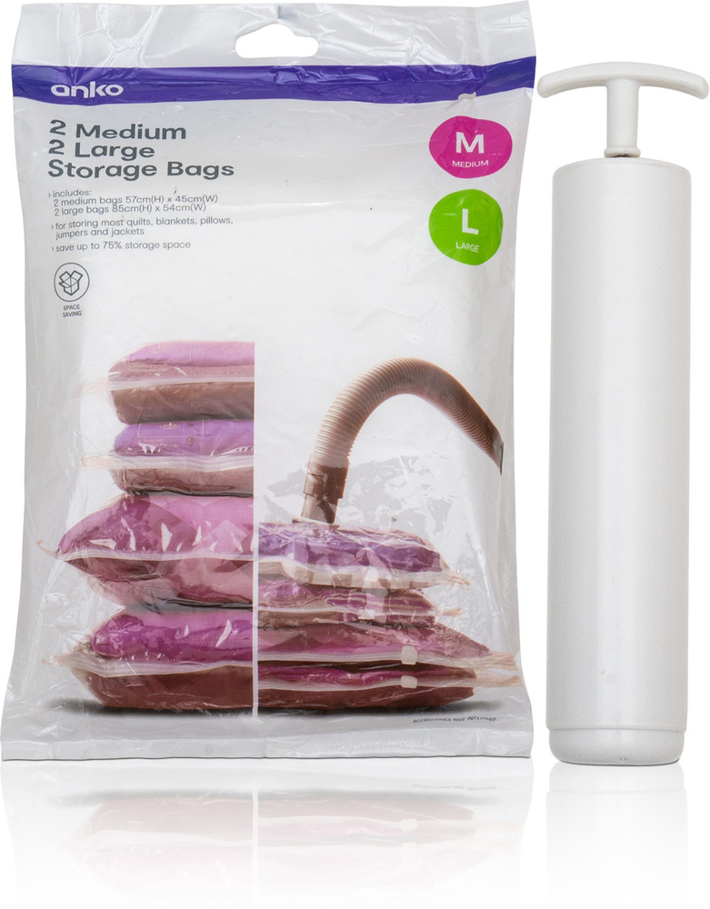 anko Space Saver Vacuum Storage Bags High Volume Storage Vacuum Bags Price in India Buy anko Space Saver Vacuum Storage Bags High Volume Storage Vacuum Bags online at Flipkart